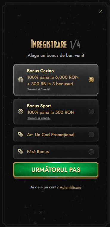 don casino inregistrare