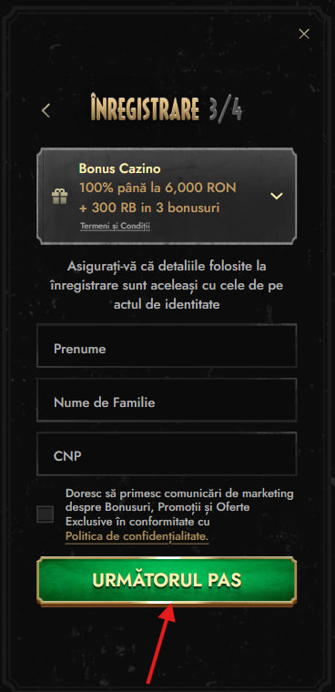 don casino inregistrare