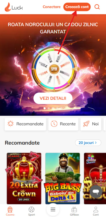 luck casino site ul
