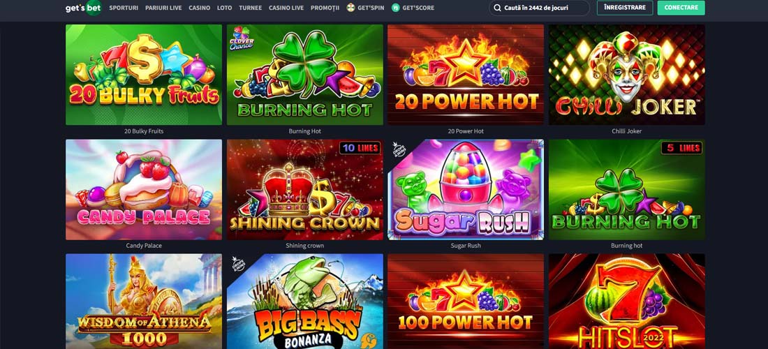 getsbet casino jocuri