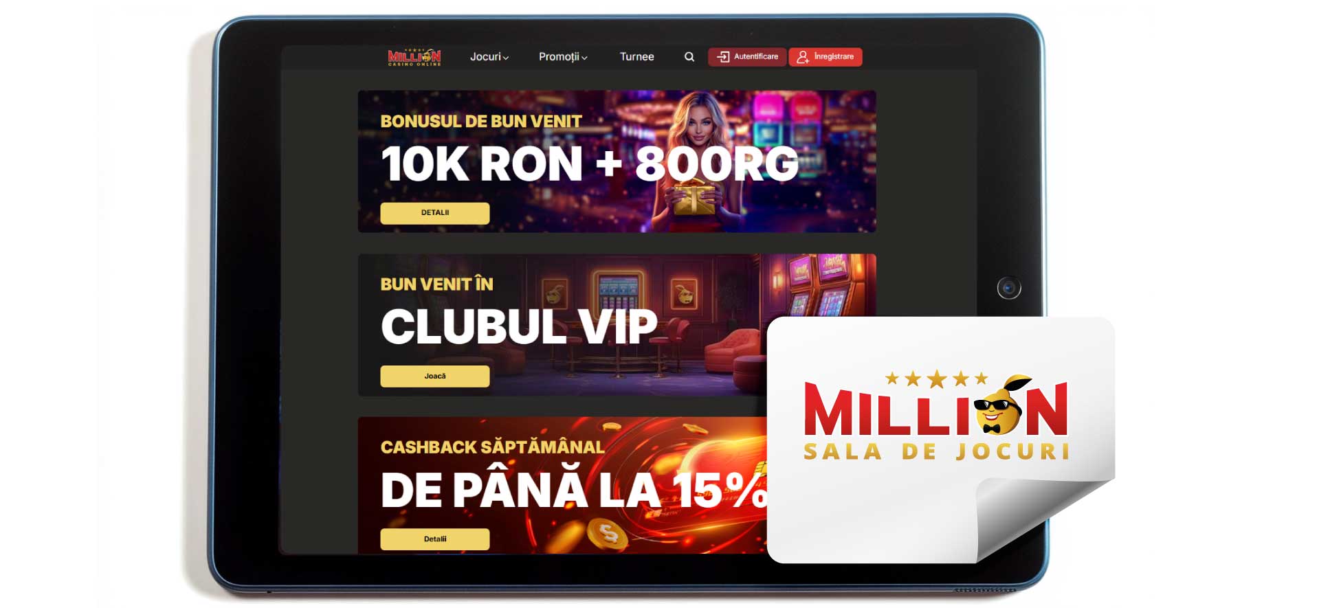 million casino logo