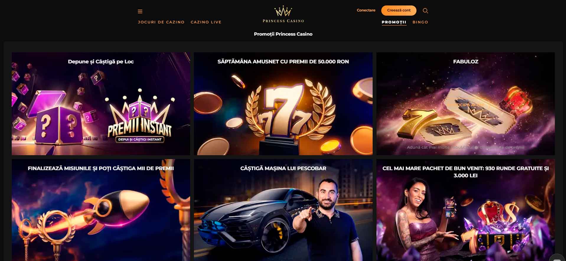 princess casino promotii