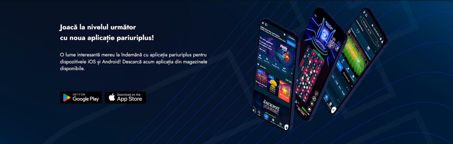 pariuriplus casino mobil