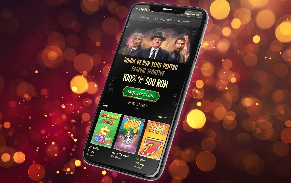 Aplicația Mobilă Don Casino