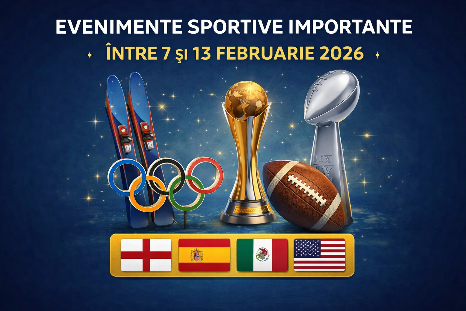 Major Sports Events from February 7 to February 13, 2026